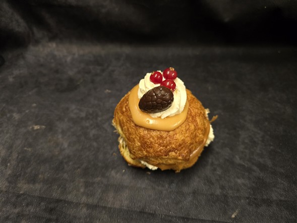 Luksus fastelavnsboller som skildpadde