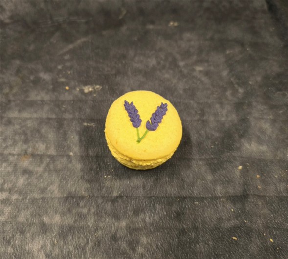 Macaron m/lavendel og citron