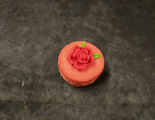 Macaron m/hindbær