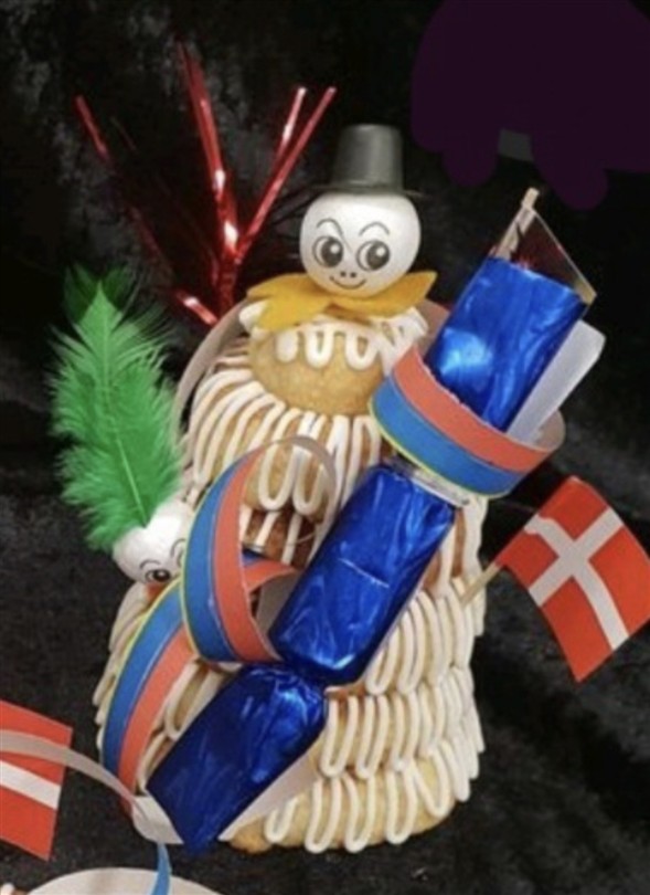 Kransekage top 6 personer